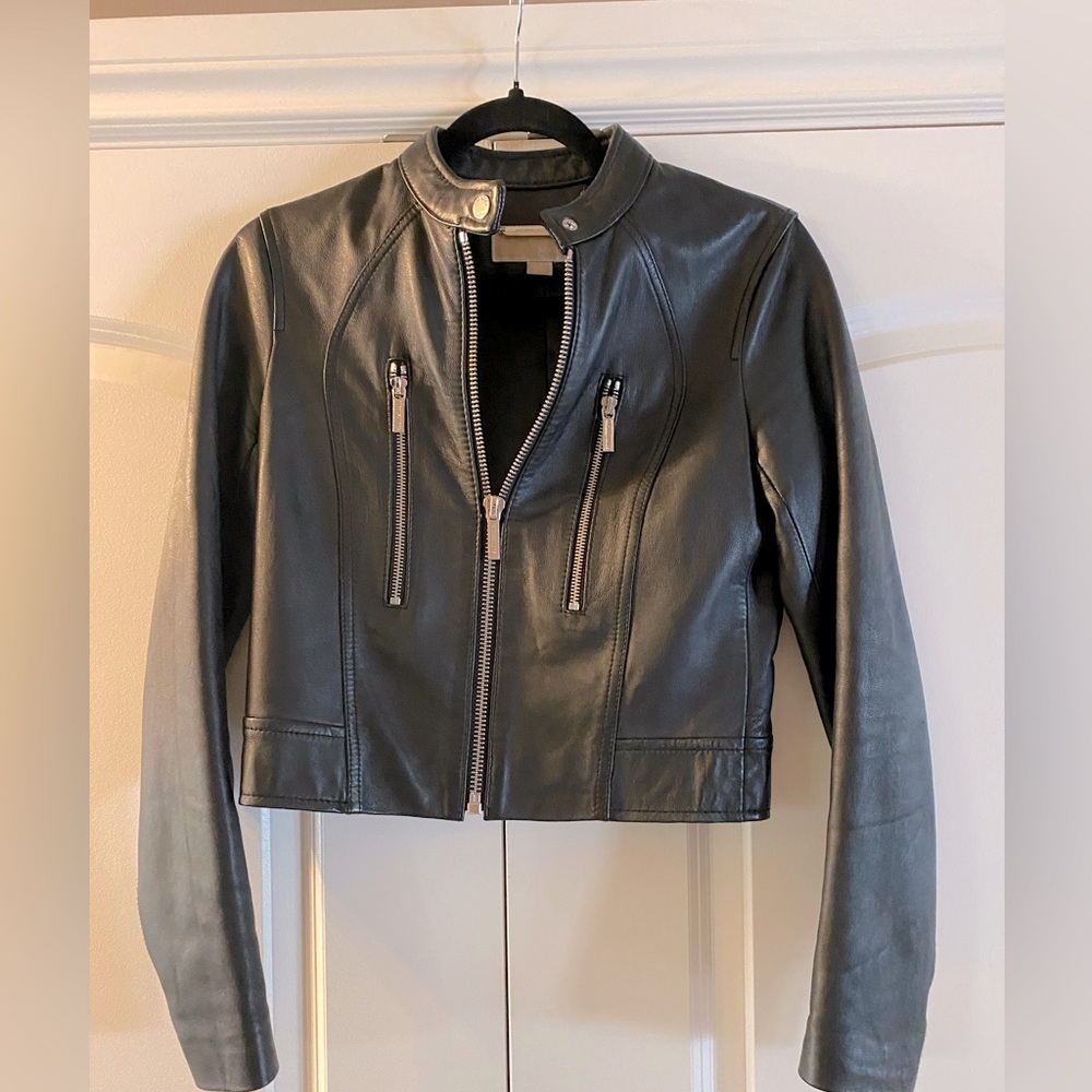 Michael Kors leather jacket
